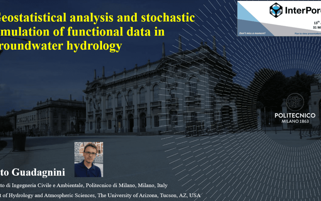 Geostatistical analysis and stochastic simulation of functional data in groundwater hydrology