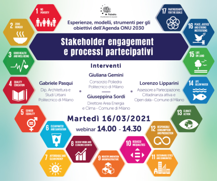 Stakeholder engagement and participative processes
