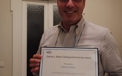 Congratulazioni al Professore Liberato Ferrara per aver ricevuto il D.L. Bloem Distinguished Service Award!