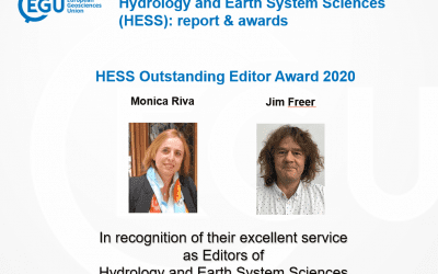 HESS Outstanding Editor Award: Congratulazioni alla professoressa Monica Riva!
