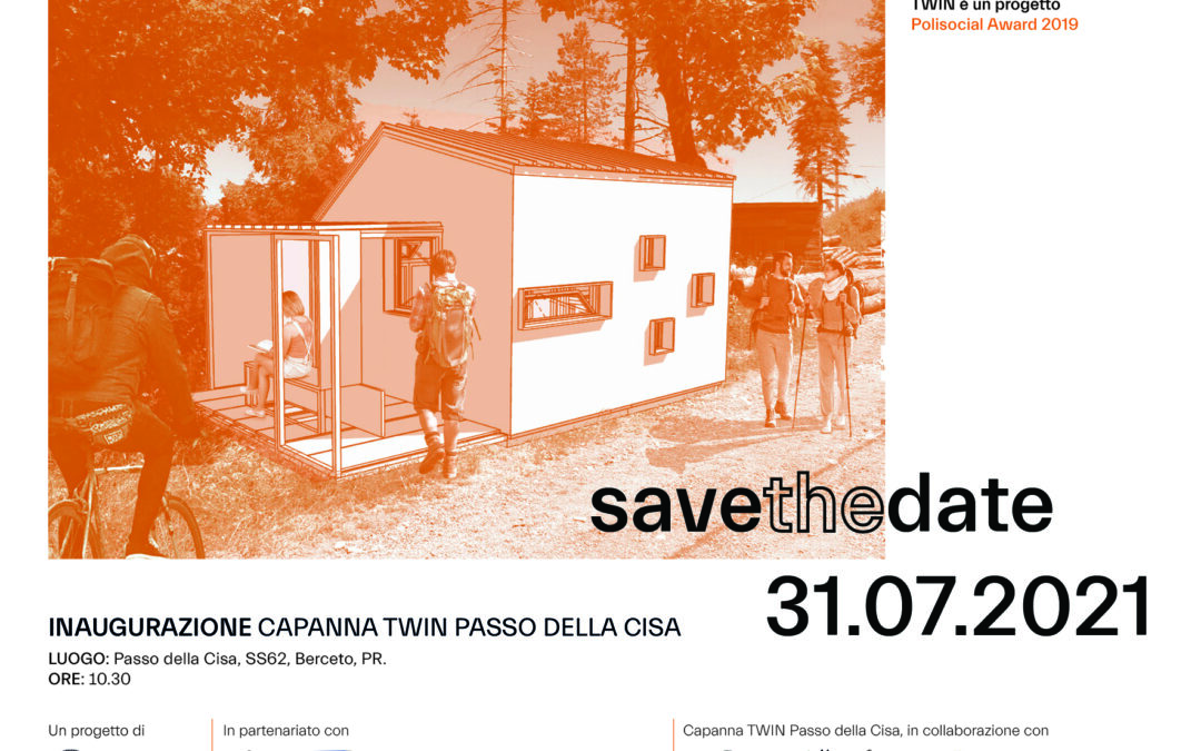 OPENING OF THE FIRST TWIN HUT AT THE PASSO DELLA CISA