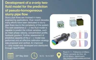 PhDTalks | Development of a σ-only twofluid model for the prediction of pseudo-homogeneous slurry pipe flow