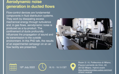 PhDTalks | Aerodynamic noise generation in ducted flows