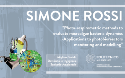 Premio a Simone Rossi per la migliore Tesi di Dottorato in Ingegneria Sanitaria-Ambientale