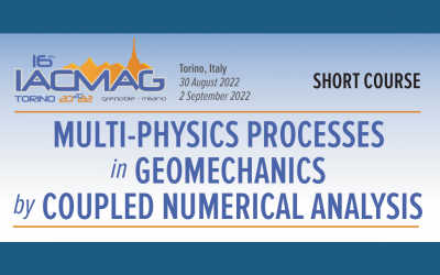16th IACMAG Conference – Multi-physics processes in geomechanics by coupled numerical analysis