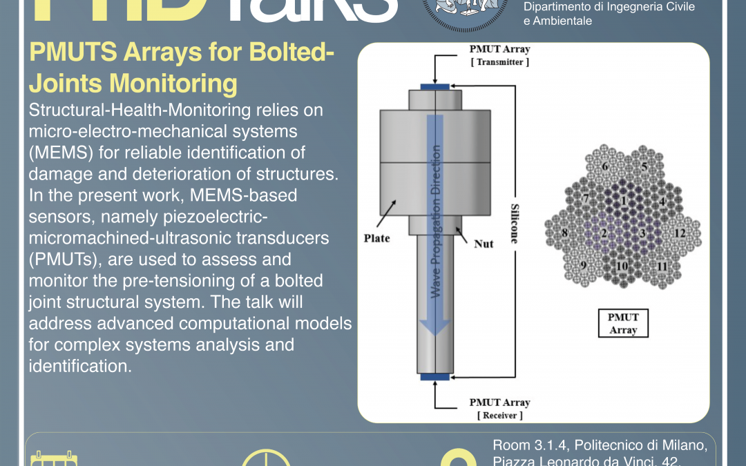 PhDTalks | PMUTS Arrays for Bolted-Joints Monitoring