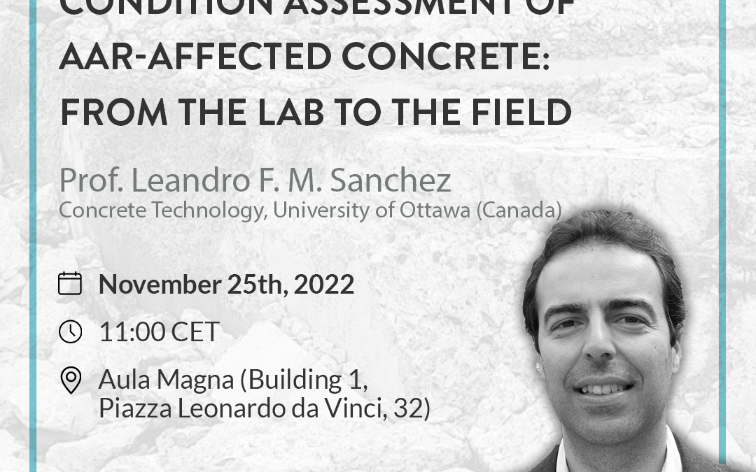 Multi-level approach for the condition assessment of AAR-affected concrete: from the lab to the field