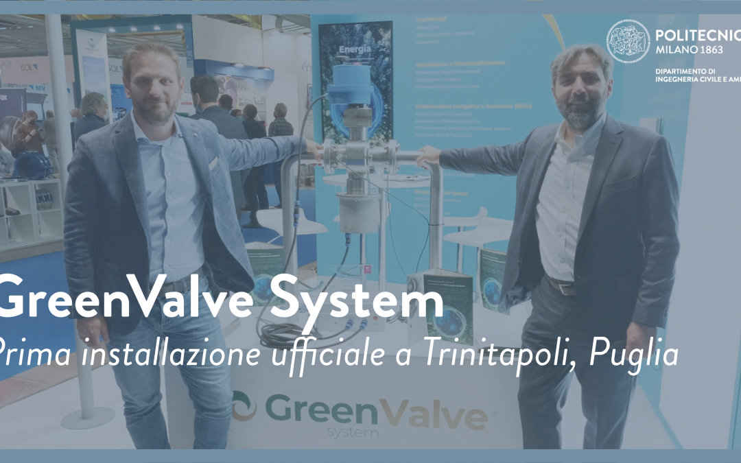 First Official Installation of the GreenValve System: A new chapter for water network efficiency