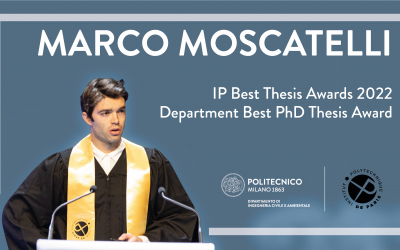 Marco Moscatelli awarded at the IP Best Thesis Awards 2022