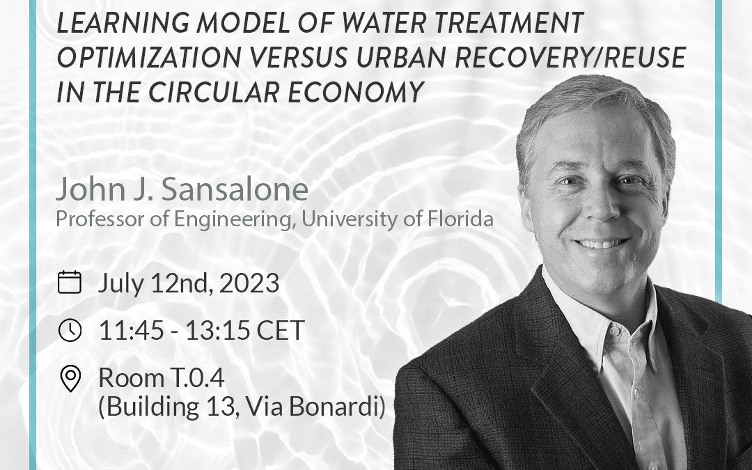 A tale of two complementary paradigms for urban water sustainability: A computational fluid dynamics machine learning model of water treatment optimization versus urban recovery/reuse in the circular economy