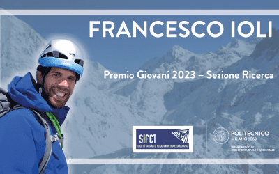 Francesco Ioli first place in the 2023 Youth Award – Research Section