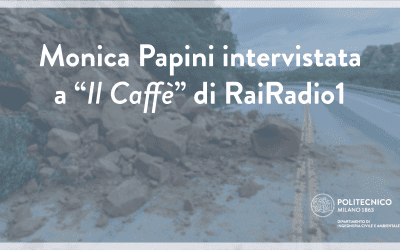 Intervista a Monica Papini sul tema del dissesto idrogeologico in Italia – RaiRadio1
