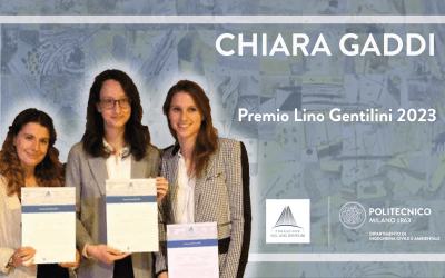 Chiara Gaddi receives the “Lino Gentilini 2023 Award”