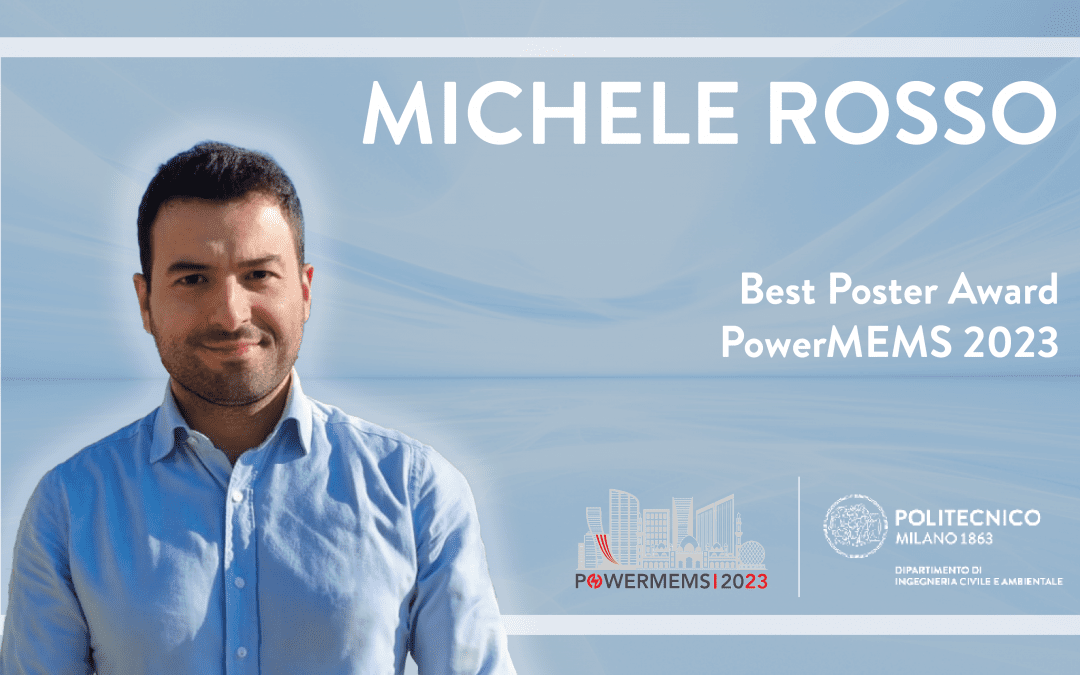 Michele Rosso recived the Best Poster Award – PowerMEMS 2023