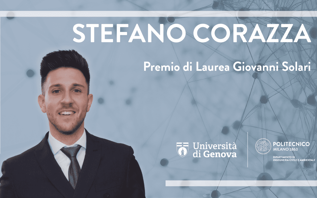 Stefano Corazza wins the “Giovanni Solari Thesis Award” for his master’s thesis