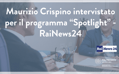 Intervista al prof. Maurizio Crispino per il programma “Spotlight”– RaiNews24