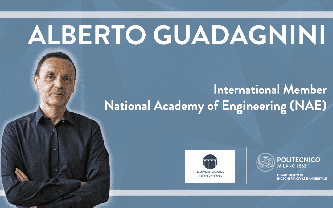 Alberto Guadagnini elected International Member of the National Academy of Engineering of the USA