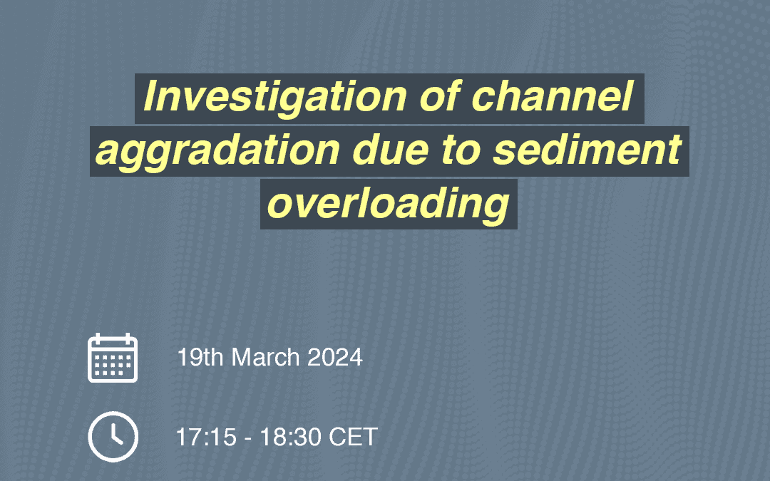 PhDTalks | Investigation of channel aggradation due to sediment overloading