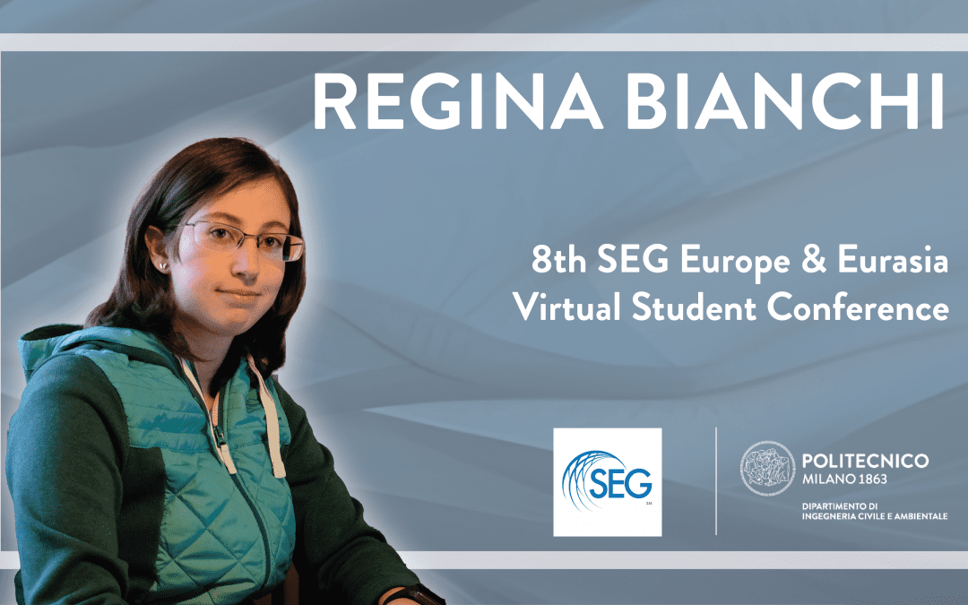Regina Bianchi awarded at the SEG Virtual Student Conference
