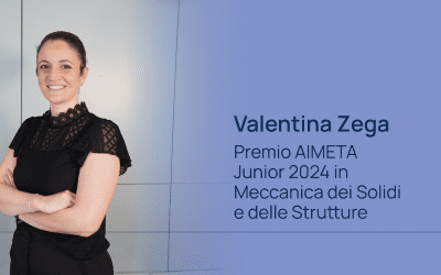Valentina Zega Receives the 2024 AIMETA Junior Award