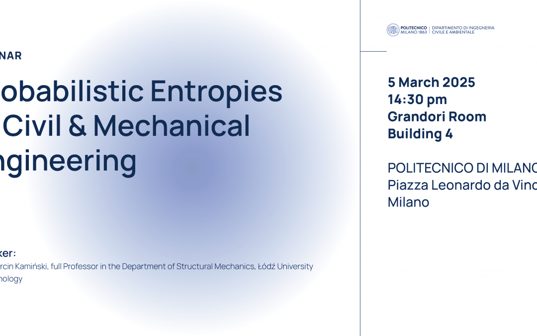 Probabilistic Entropies in Civil & Mechanical Engineering