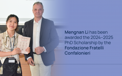 Mengnan Li awarded the 2024–2025 PhD Scholarship by the Fondazione Fratelli Confalonieri
