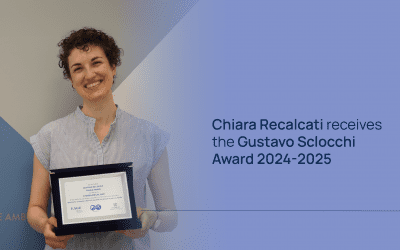 Chiara Recalcati wins the Gustavo Sclocchi Award 2024–2025