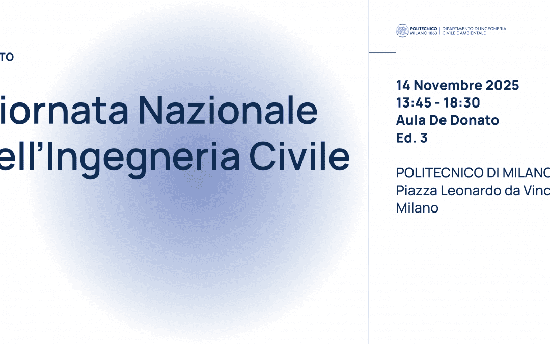 Giornata Nazionale dell’Ingegneria Civile