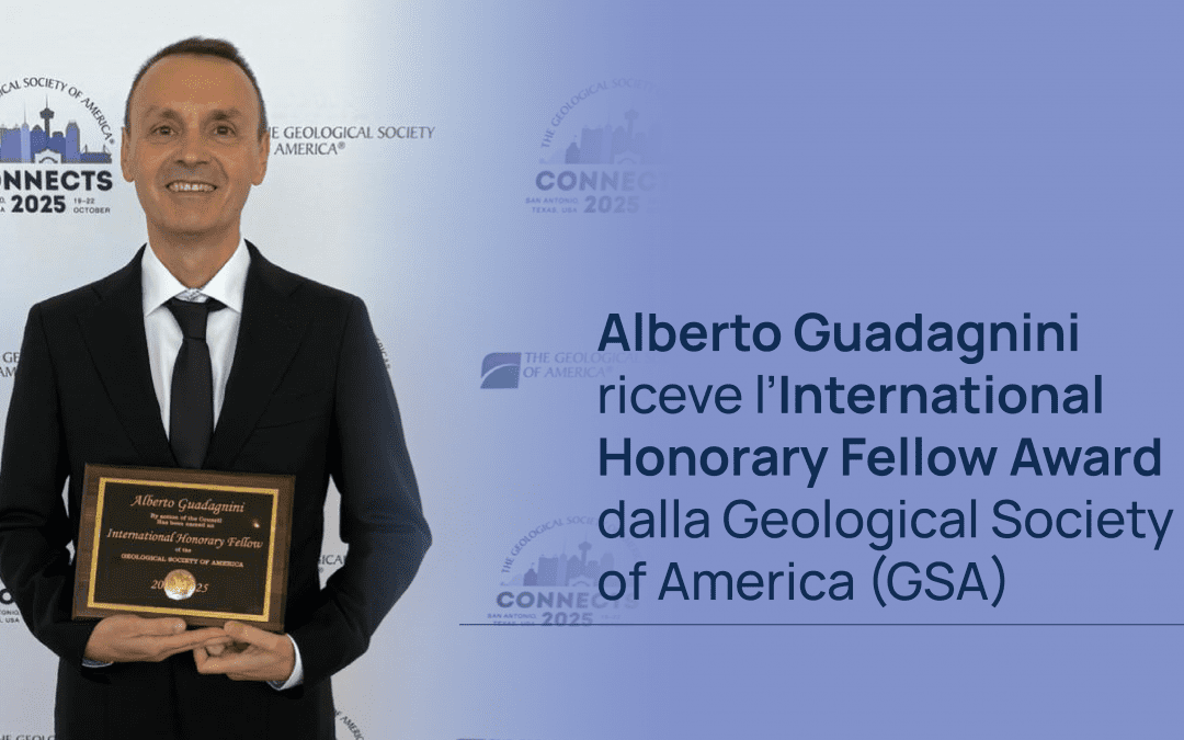Alberto Guadagnini recives the International Honorary Fellow Award – GSA
