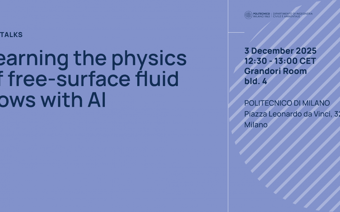 Learning the physics of free-surface fluid flows with AI