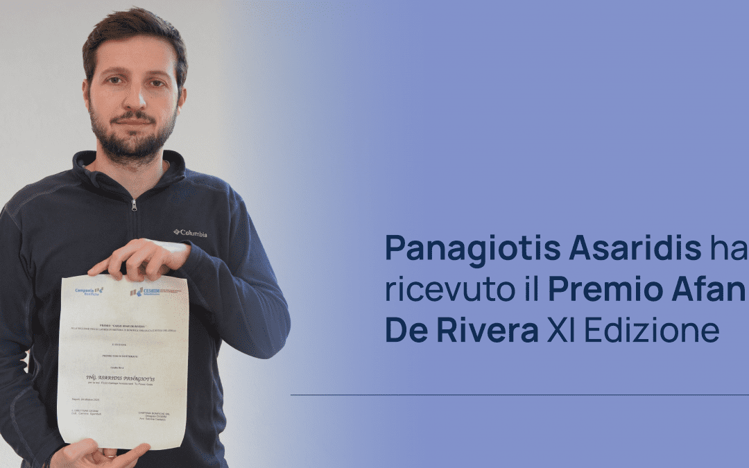 Afan De Rivera Prize: Award to Panagiotis Asaridis for His PhD Thesis