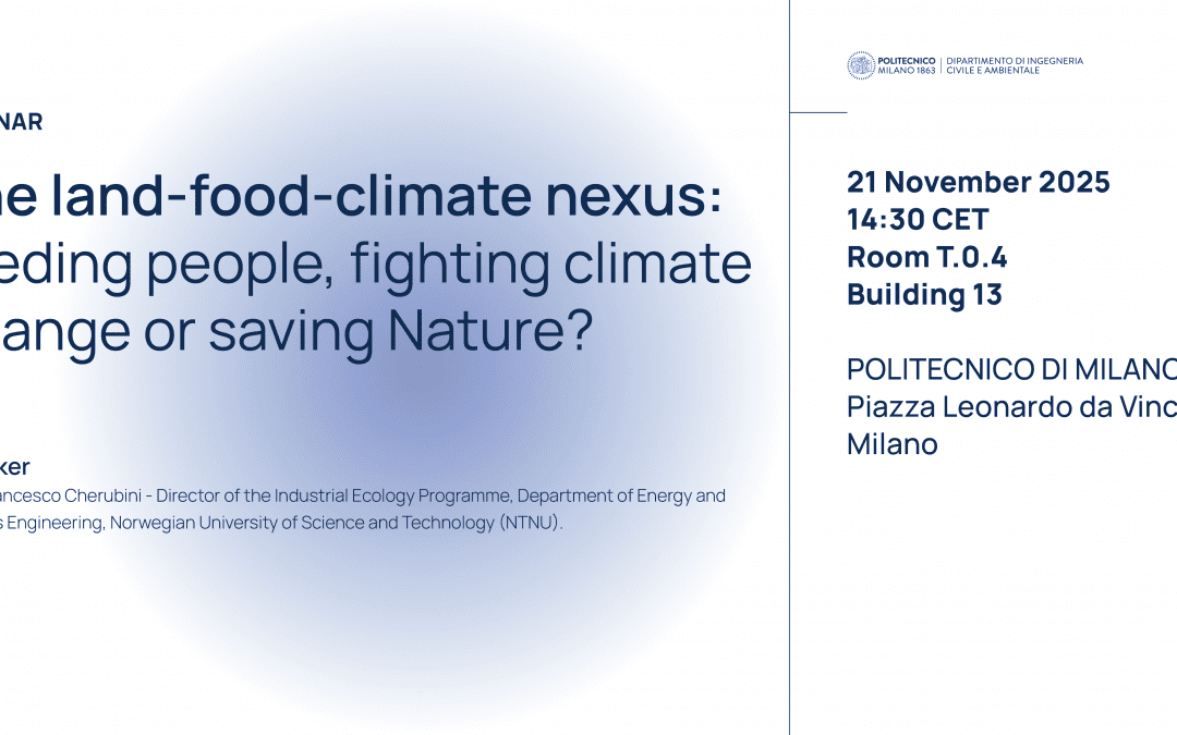 The land-food-climate nexus: feeding people, fighting climate change or saving Nature?